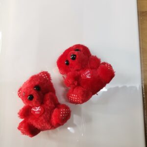 Red plushies