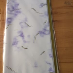 White marble with purple pattern