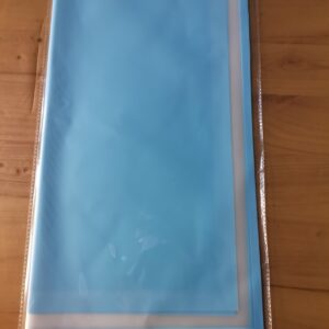 Pale blue with transparent border