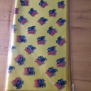 Yellow with stitch pattern