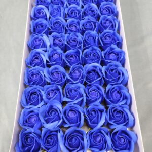 Dark blue  soap flower