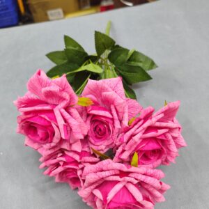 Pink rose flower