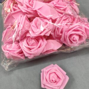 Pink foam flower