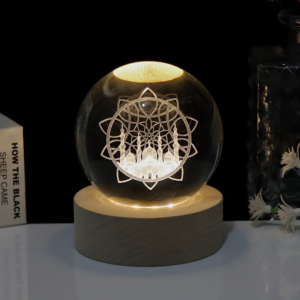 Crystal light mosque