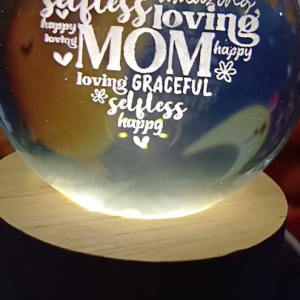 Crystal light mum (small)