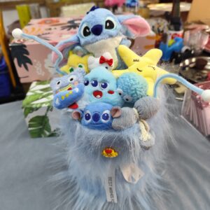 Fluffy stitch bouquet