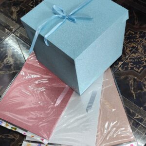 Folded paper box (L)