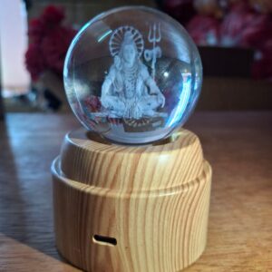 Crystal light shiva